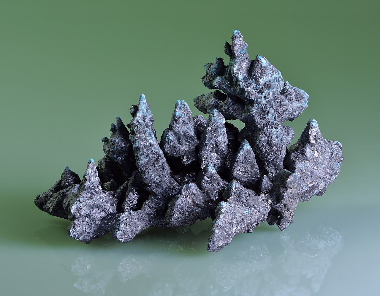 Acanthite from the Imiter mine, Morocco