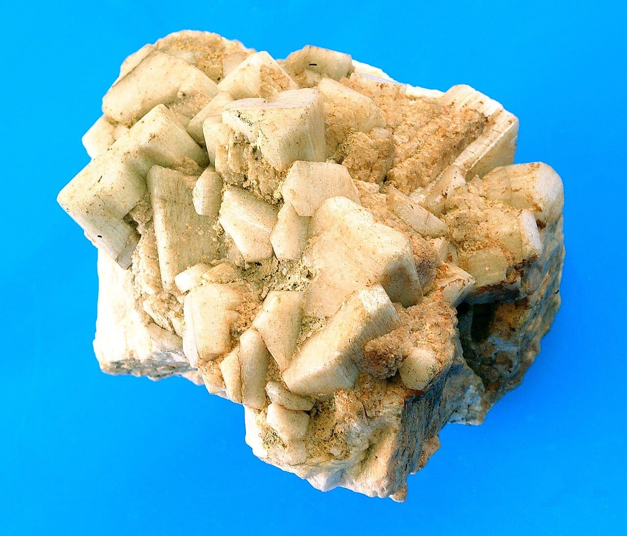 An albite specimen