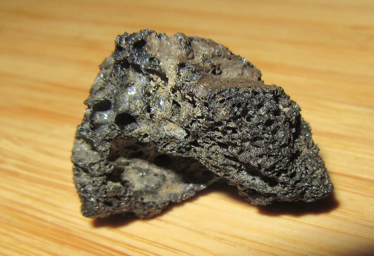 Lava stone specimen