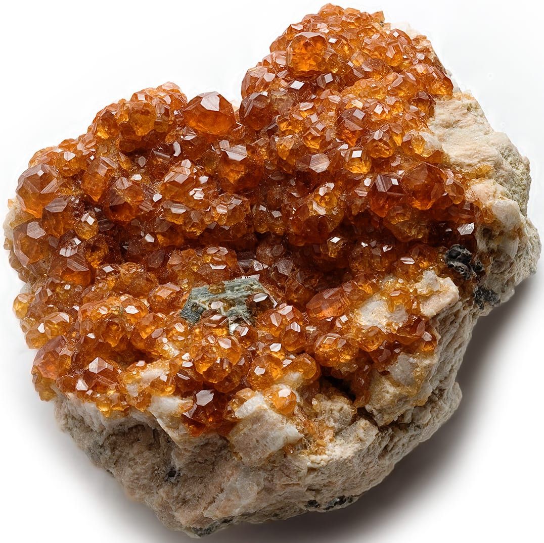 Spessartine specimen