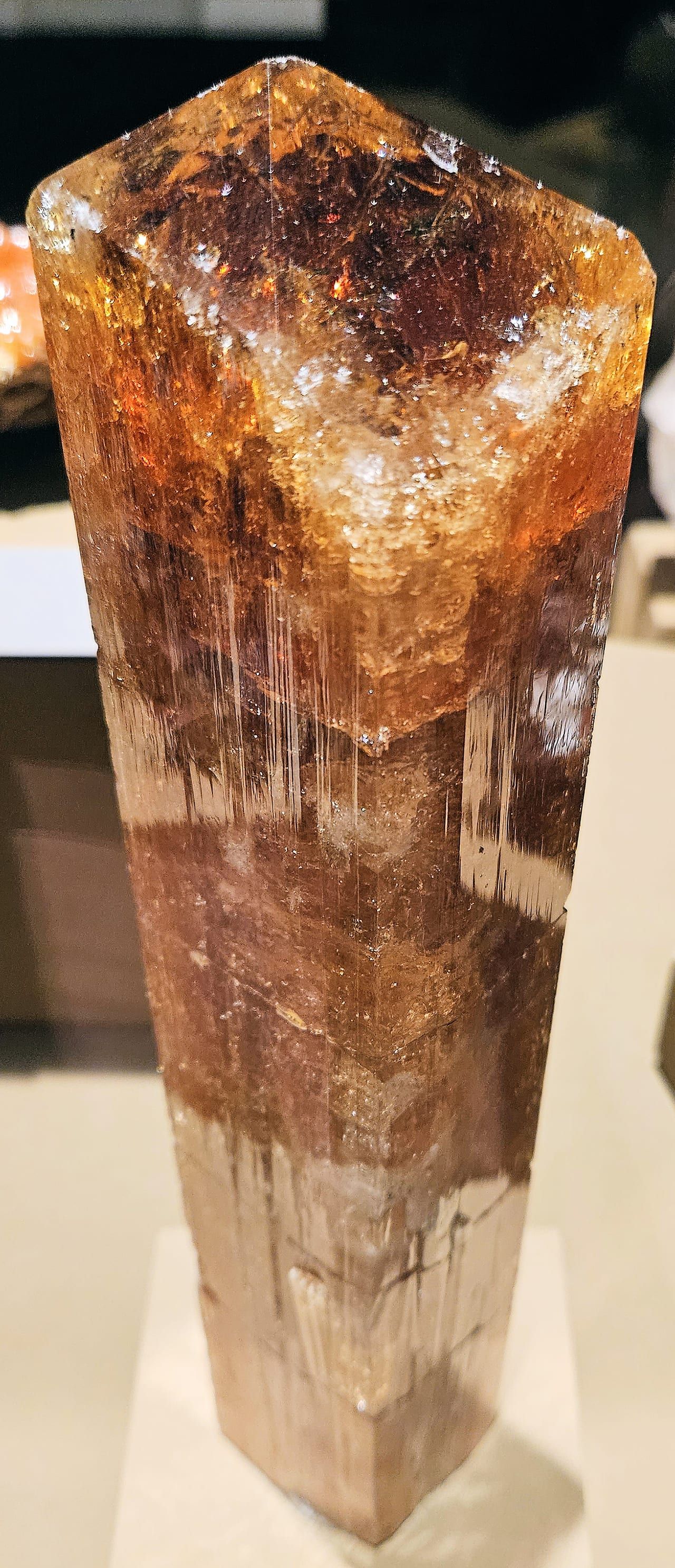 Imperial topaz specimen (2)