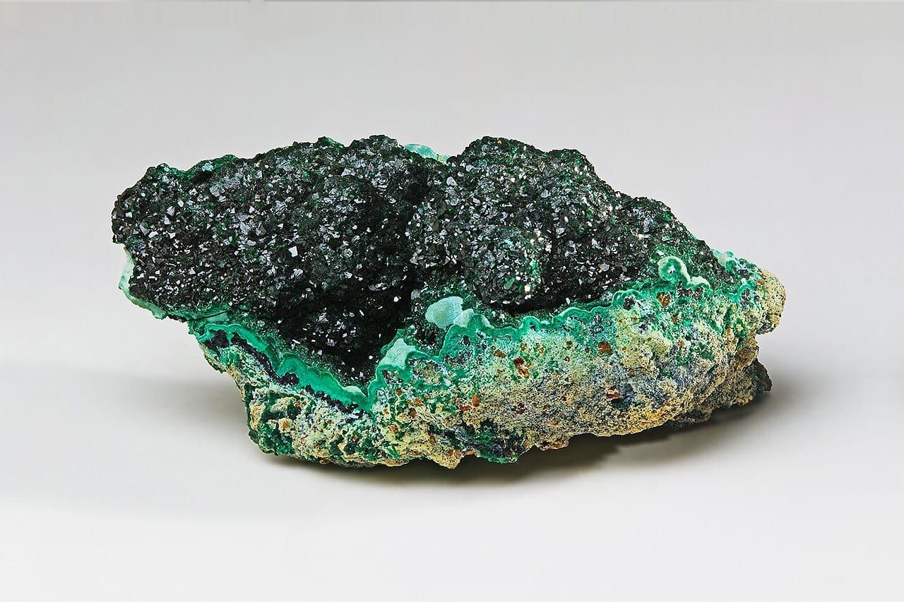 Malachite specimen