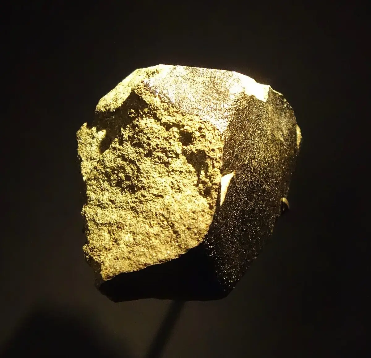 A piece of Nakhla at the Natural History Museum, London