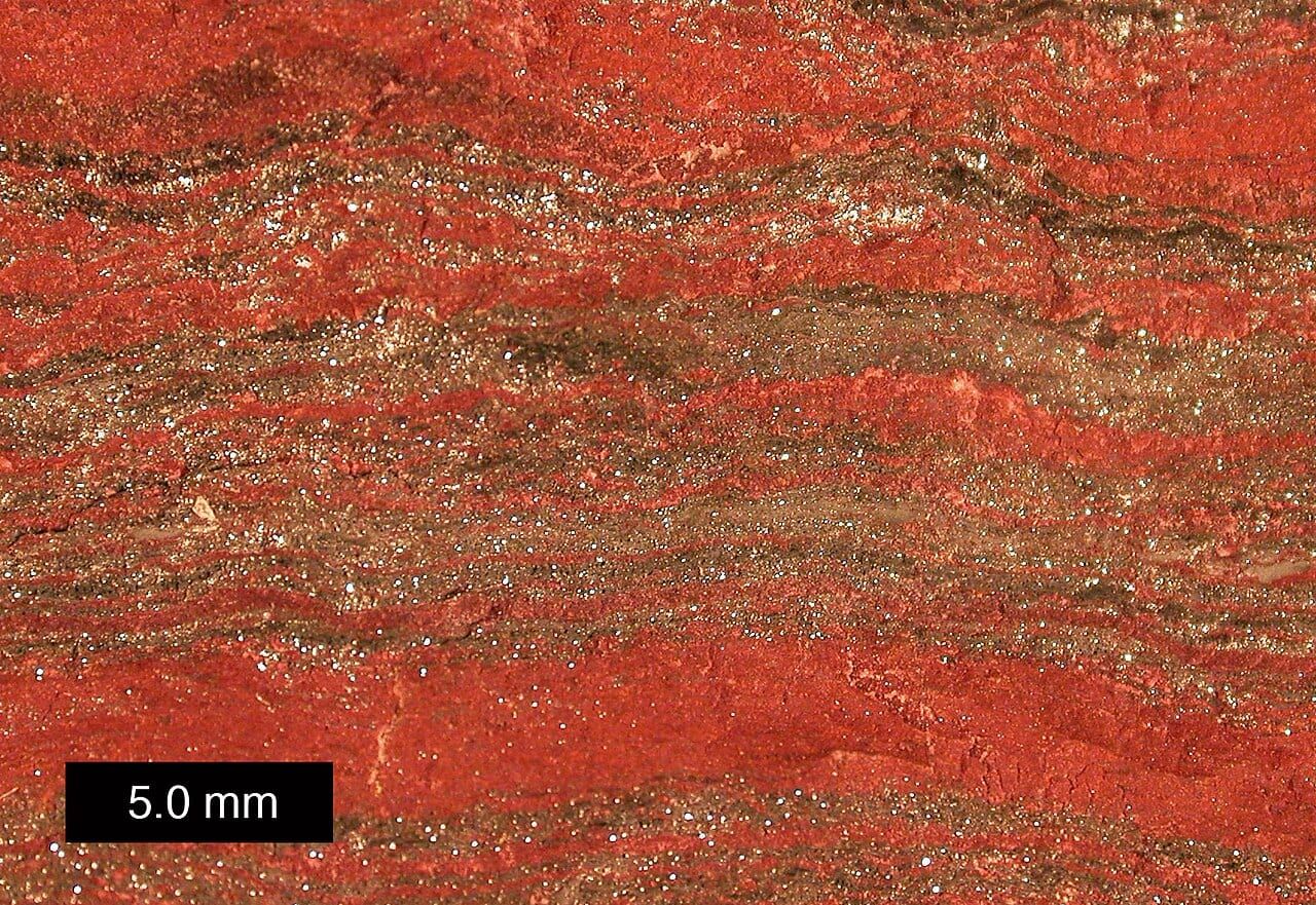 Banded iron formation specimen (2)