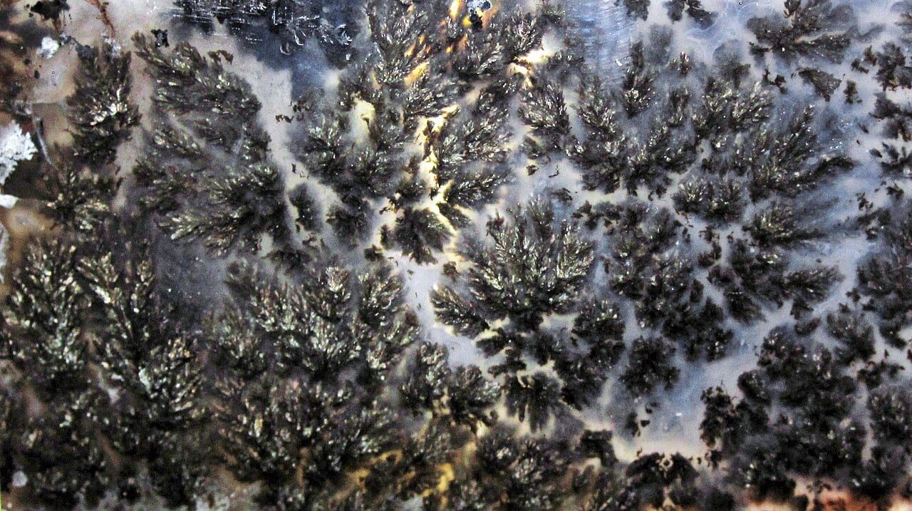 Moss agate specimen (2)