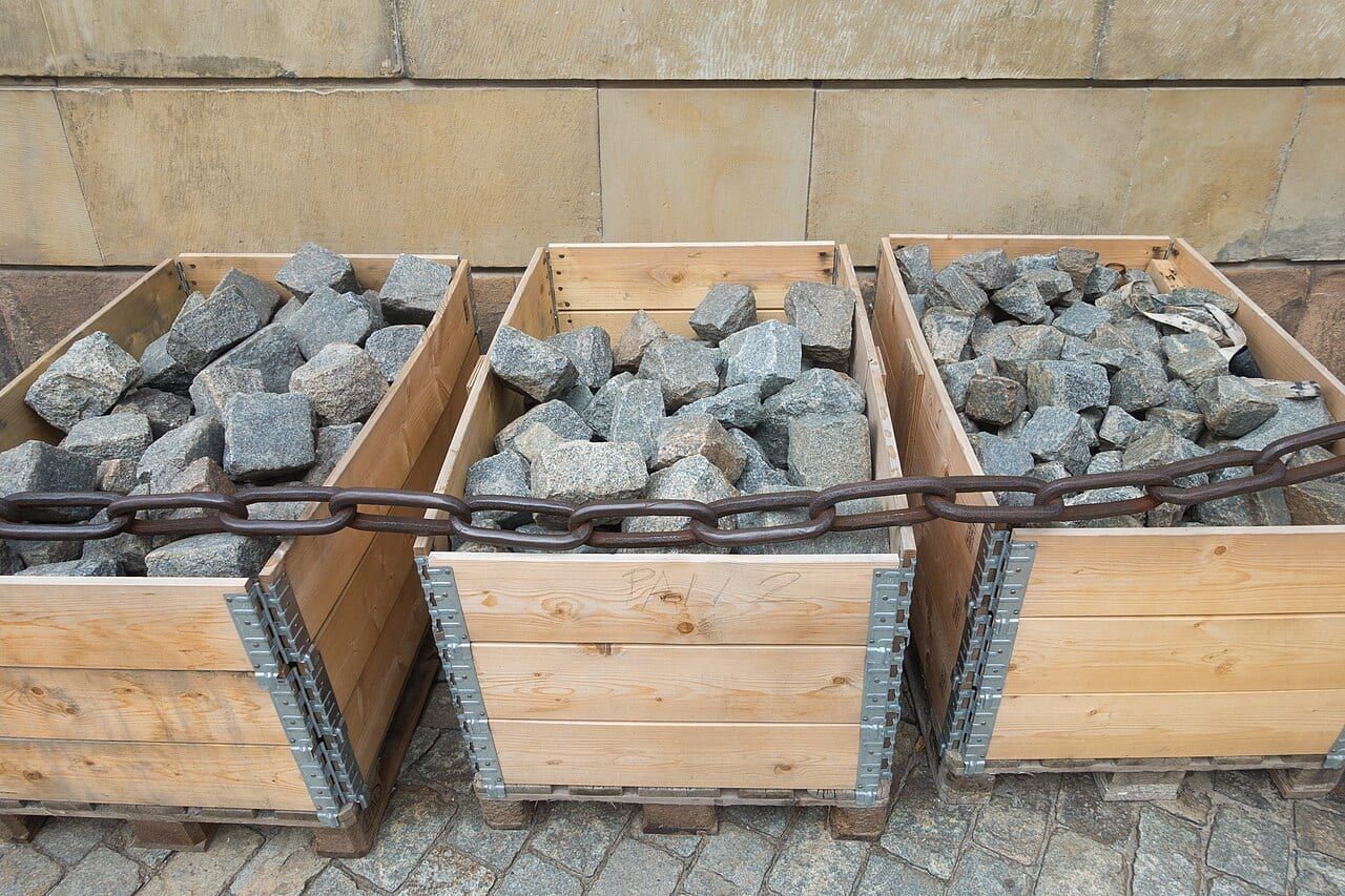 Paving stone specimen