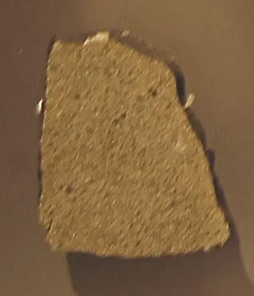 A slice of the Sylacauga meteorite, Smithsonian National Museum of Natural History